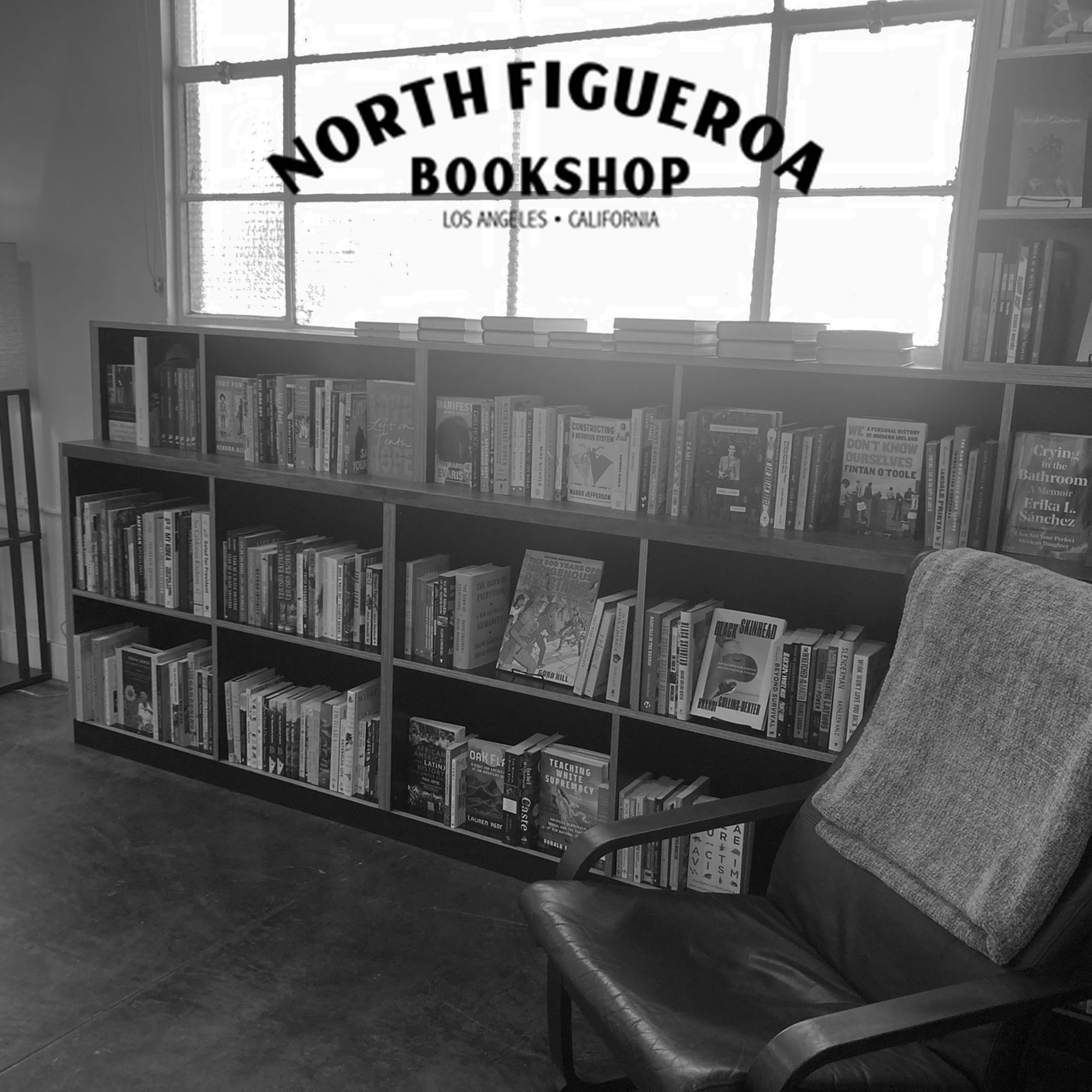 North Figueroa Bookshop Window North Figueroa Bookshop Window